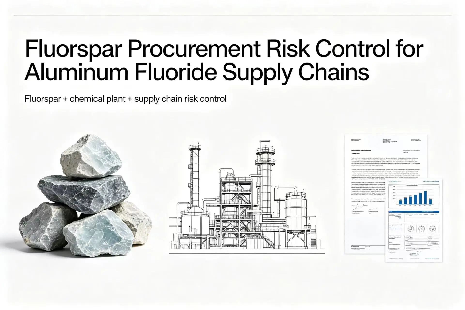 Fluorspar procurement risk control for aluminum fluoride supply chains